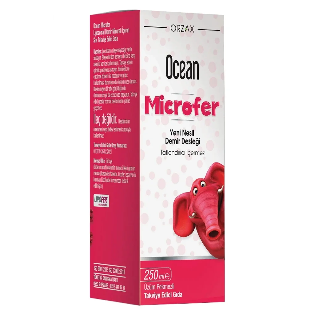 Ocean Microfer Şurup 250 ml