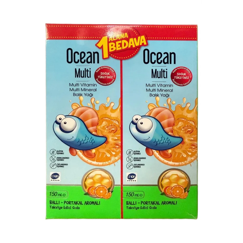 Ocean Multi Şurup 150 ml - 1 Alana 1 Bedava