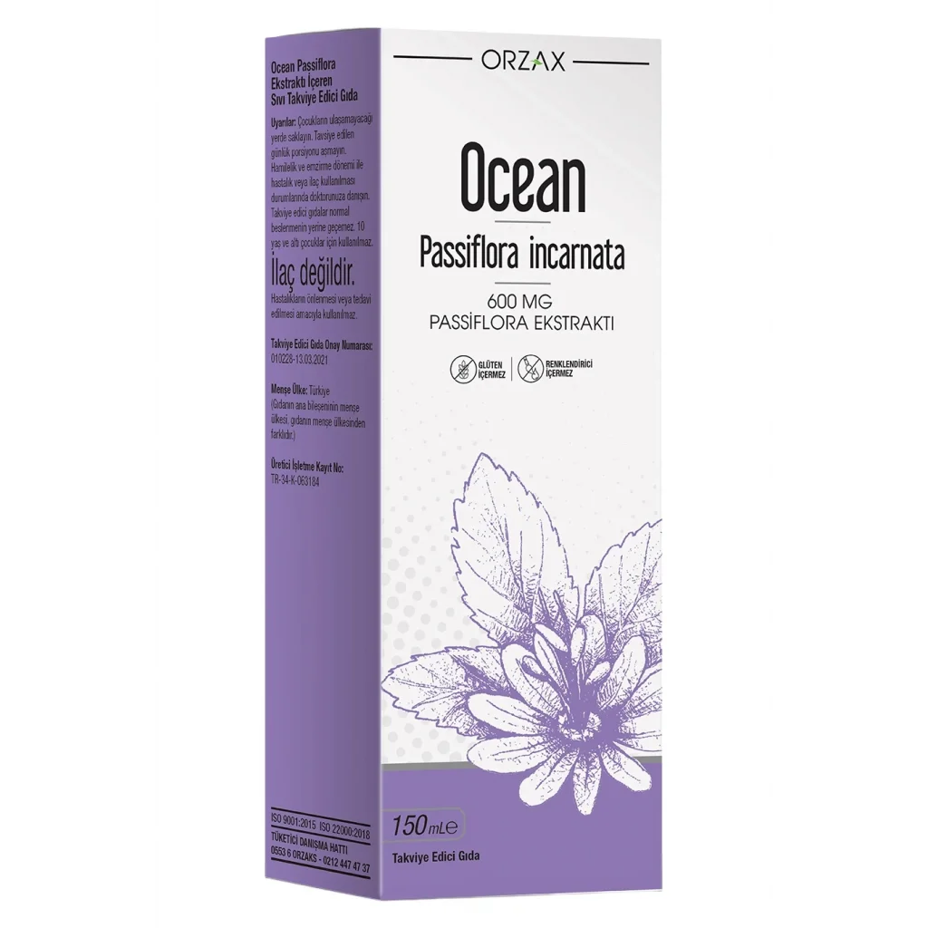 Ocean Passiflora Şurup 150 ml