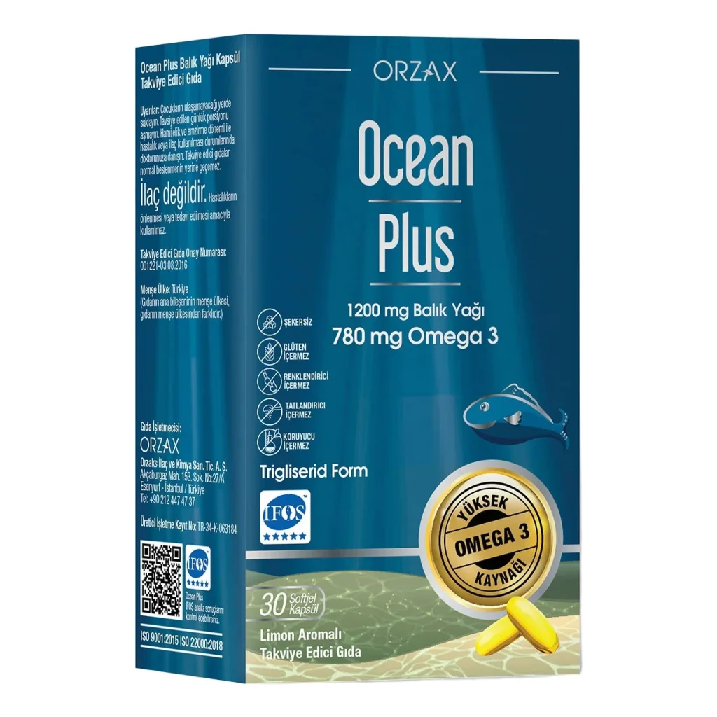 Ocean Plus 1200 mg 30 Kapsül