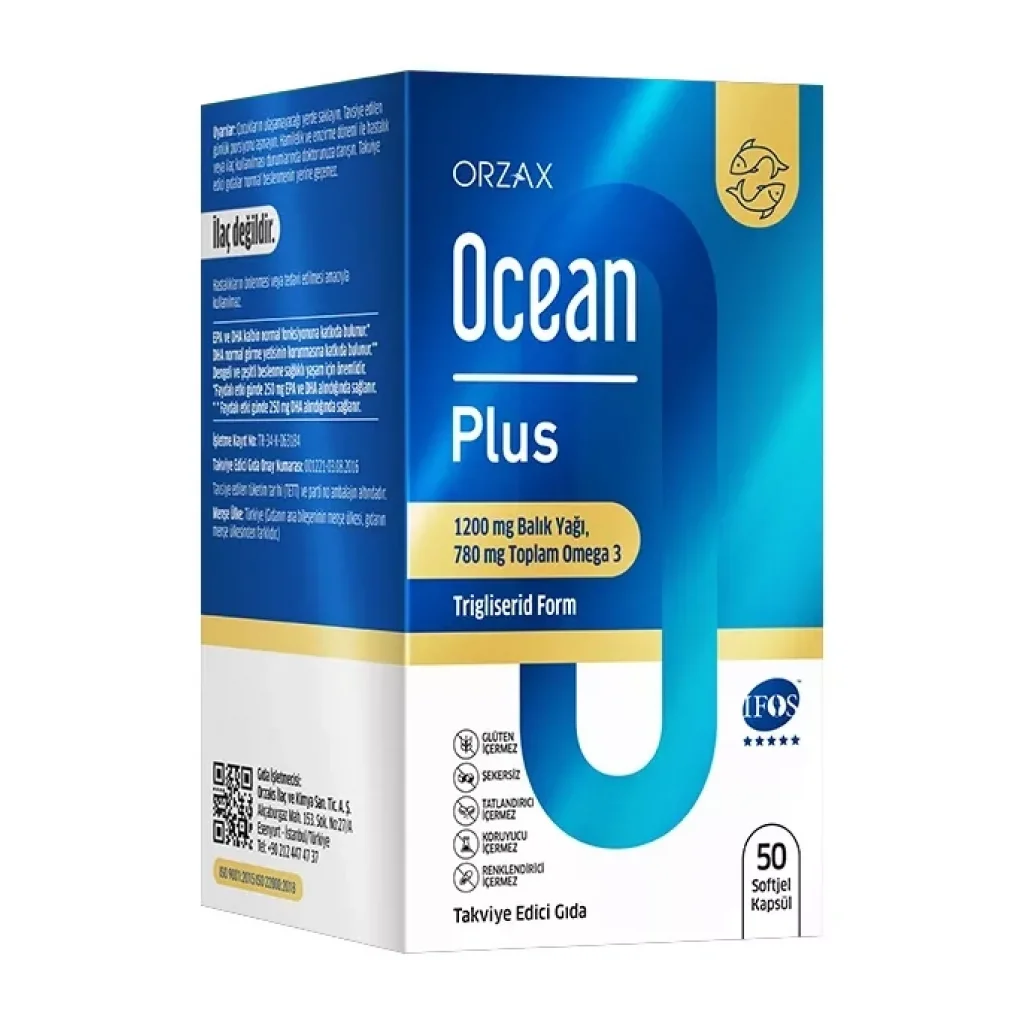 Ocean Plus 1200 mg 50 Kapsül