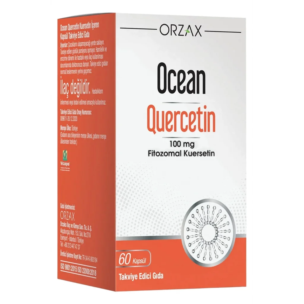 Ocean Quercetin 100 mg 60 Kapsül