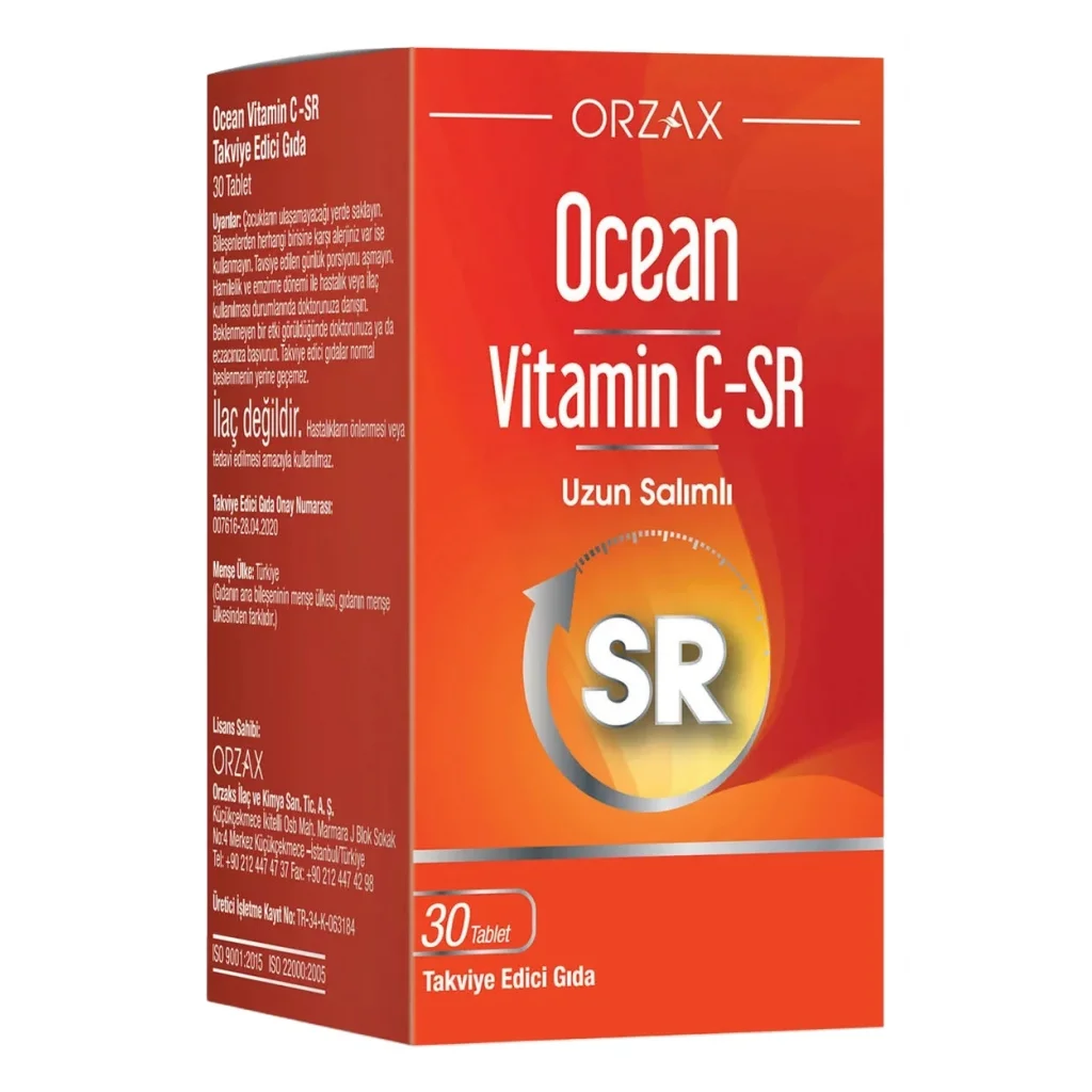 Ocean Vitamin C-SR 30 Tablet