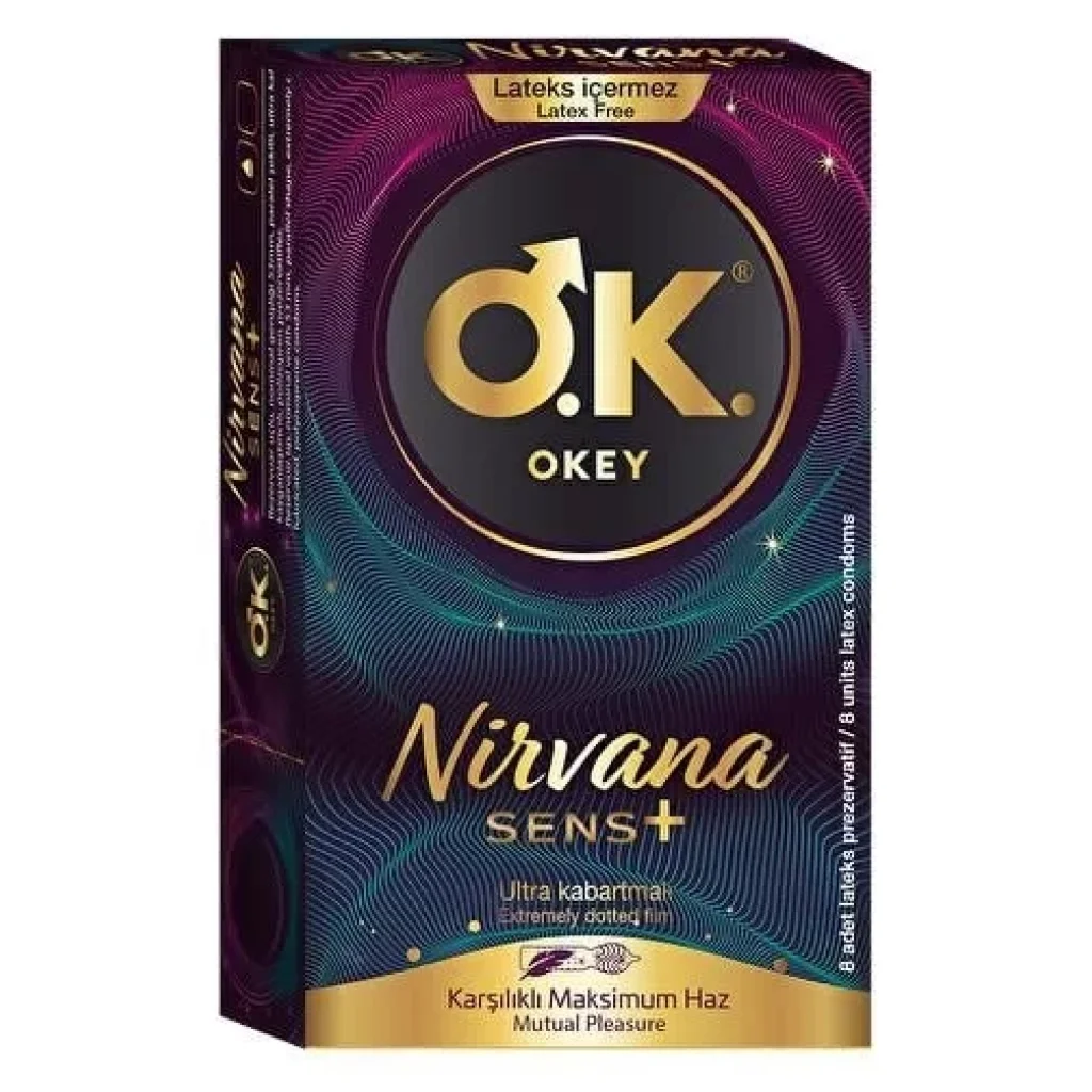 Okey Nirvana Sens Prezervatif 8li