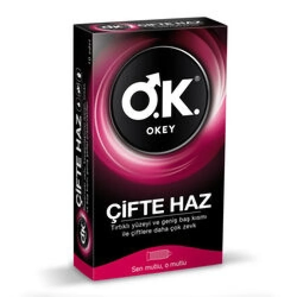 Okey Prezervatif Çifte Haz 10lu