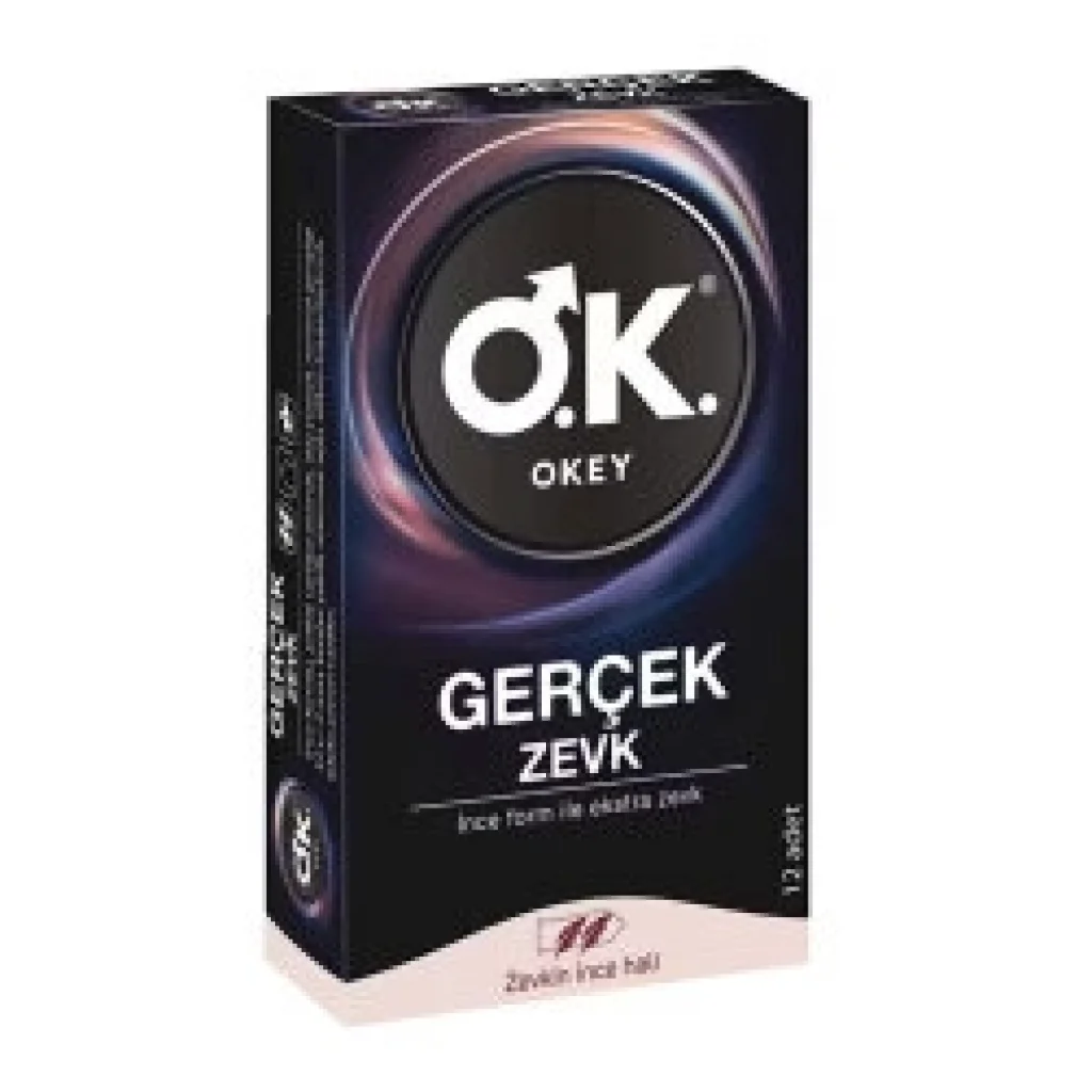 Okey Prezervatif Gerçek Zevk 12li