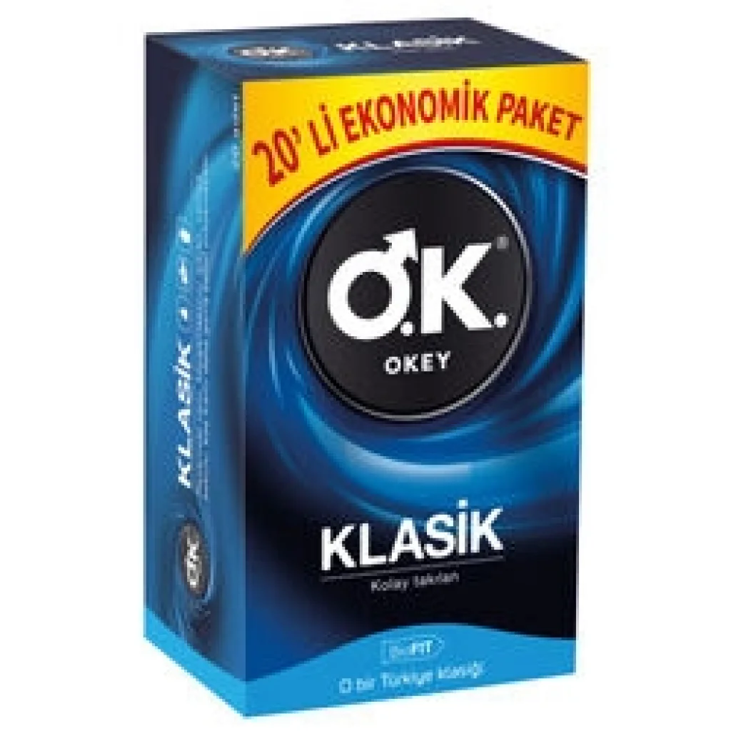 Okey Prezervatif Klasik 20li - Ekonomik
