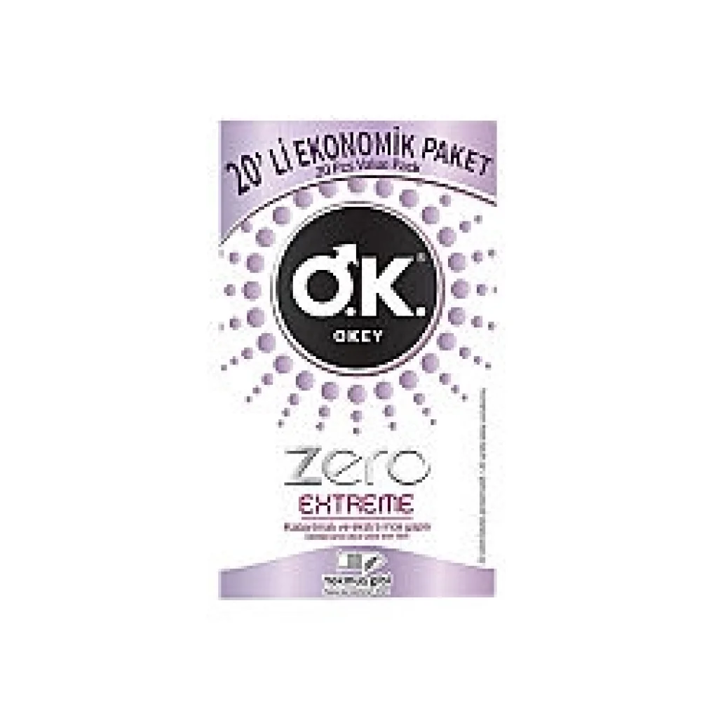 Okey Prezervatif Zero Extreme 20li