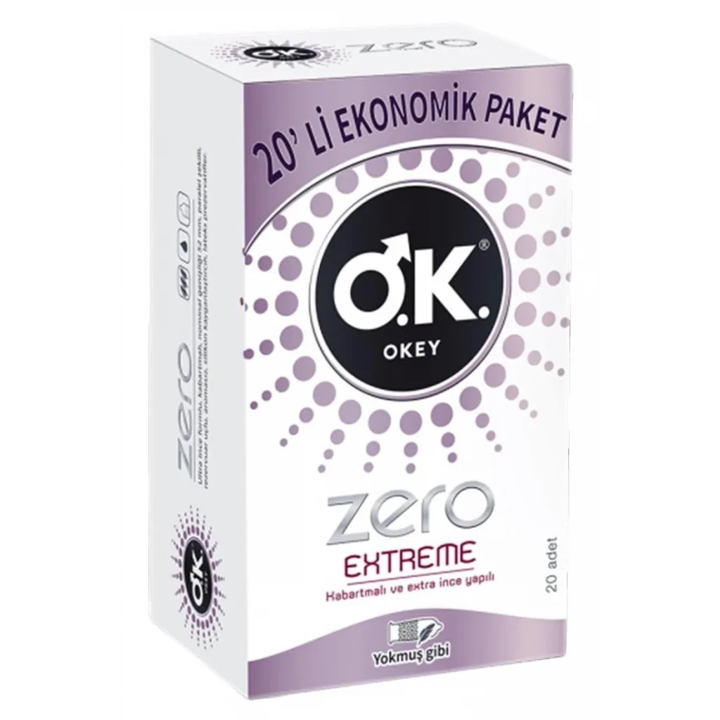 Okey Prezervatif Zero Extreme 20li