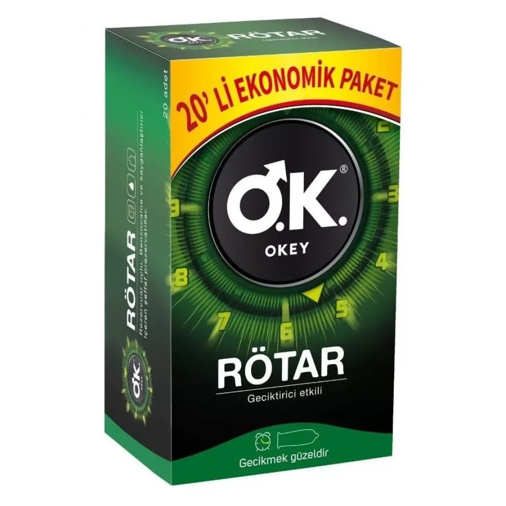 Okey Rötar Prezervatif Ekonomik 20li
