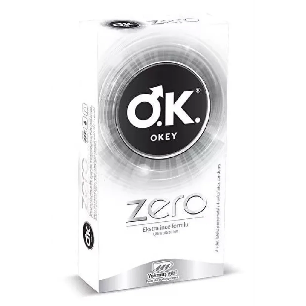 Okey Zero Ekstra İnce Formlu Prezervatif 10lu