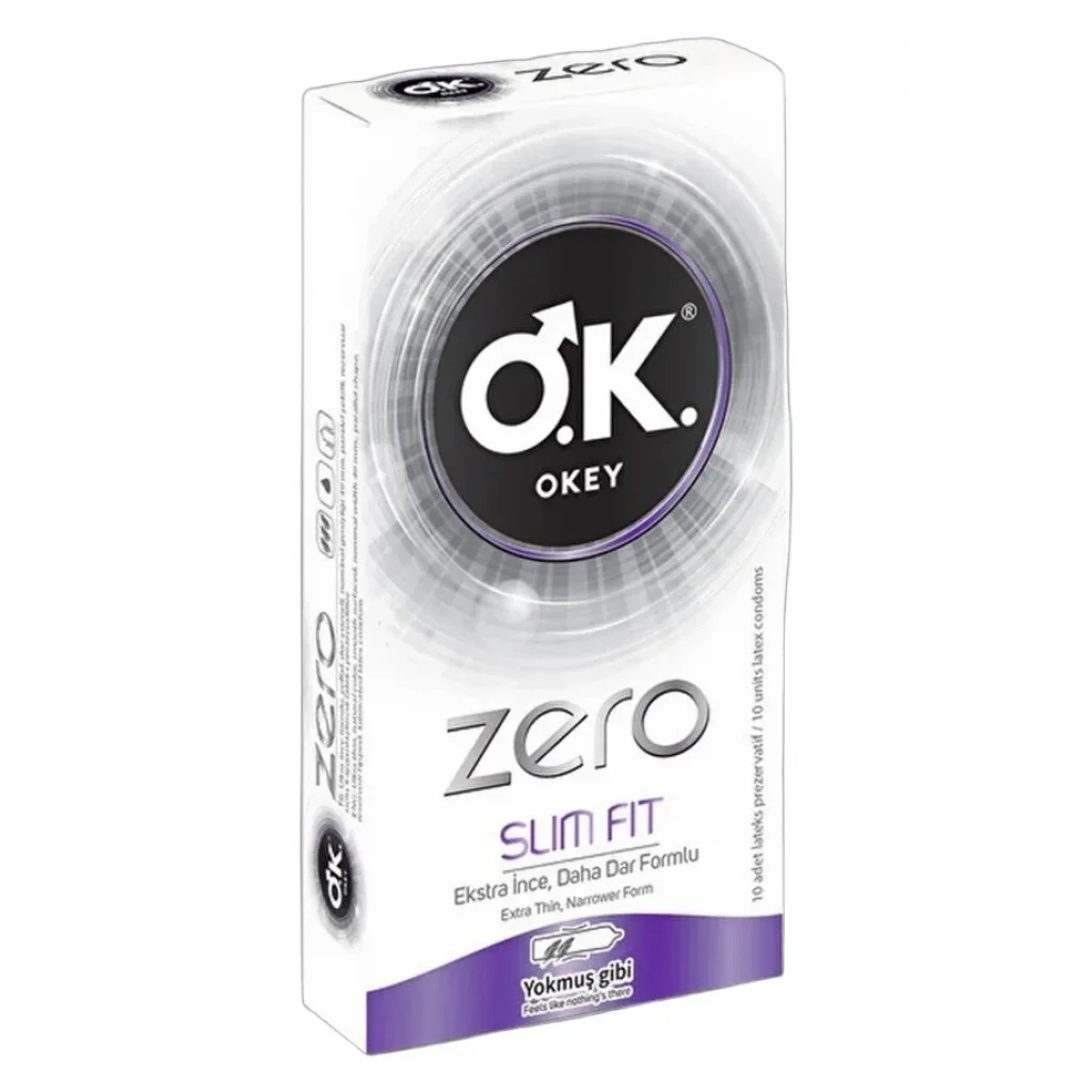 Okey Zero Slim Fit Prezervatif 10lu