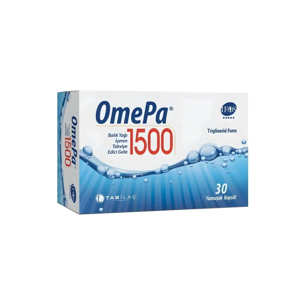 Omepa Balık Yağı 1500 mg 30 Kapsül