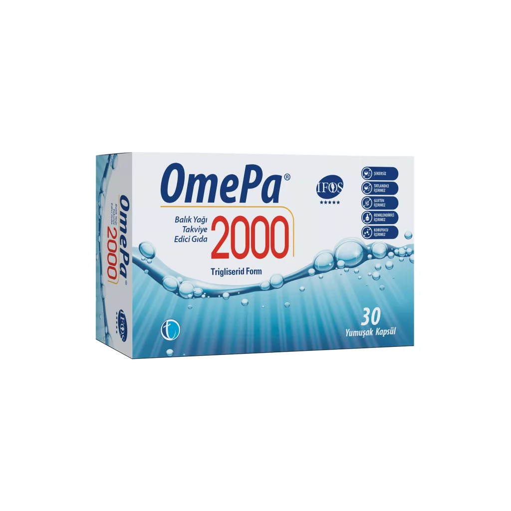 Omepa Balık Yağı 2000 30 Yumuşak Kapsül