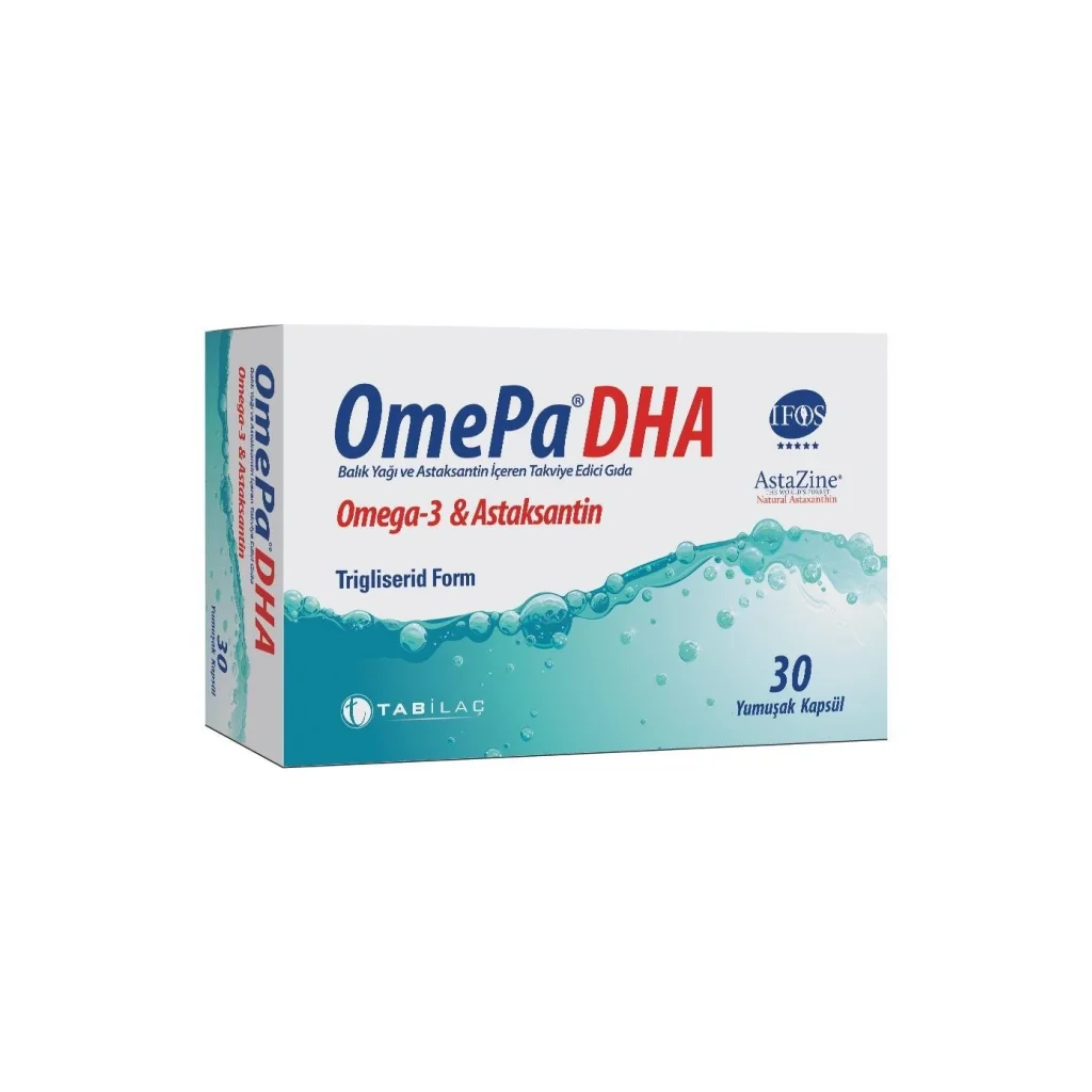 Omepa DHA 30 Yumuşak Kapsül