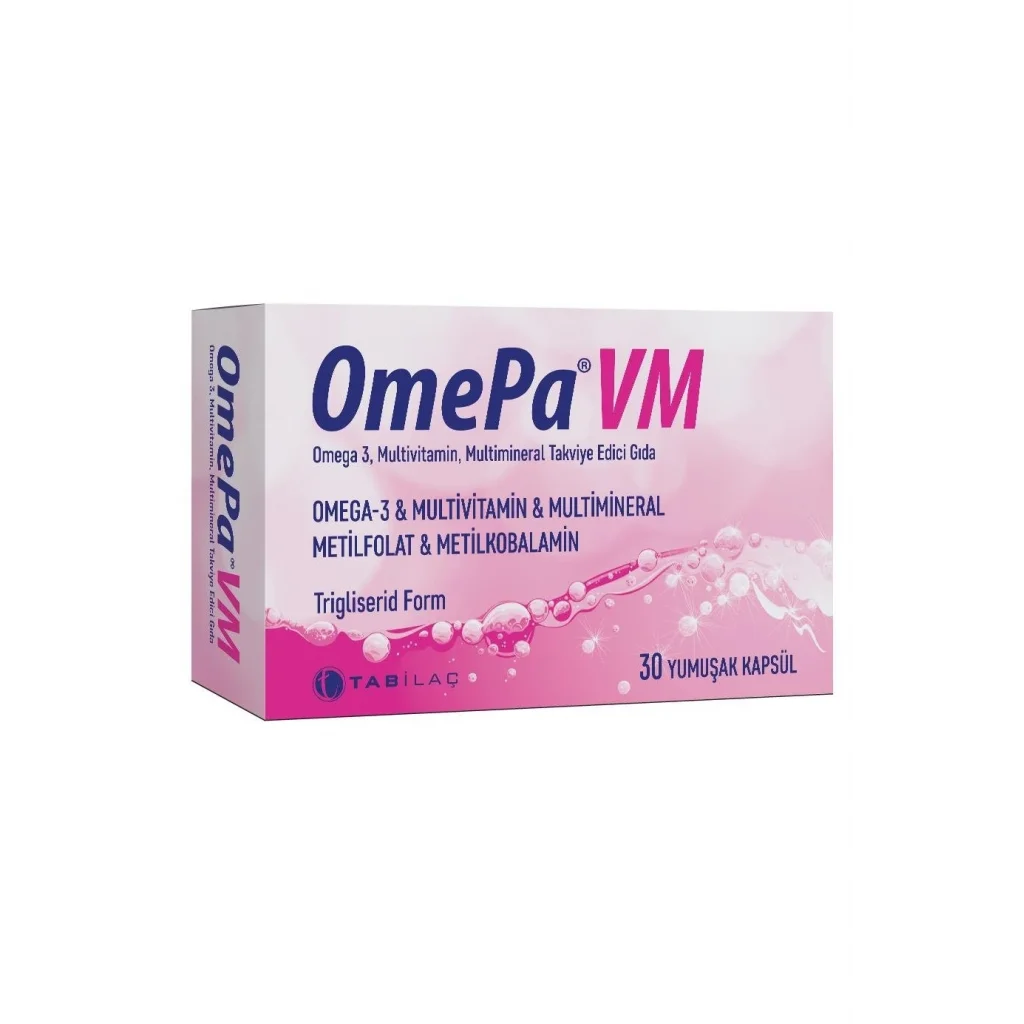 Omepa VM 30 Yumuşak Kapsül