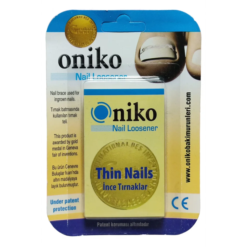 Oniko Nail Loosener Tırnak Gevşetici Tel - Tırnak Batması  İnce Tırnaklar