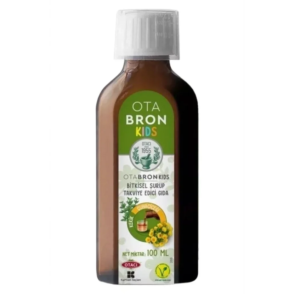 Otabron Kids Bitkisel Şurup 100 ml