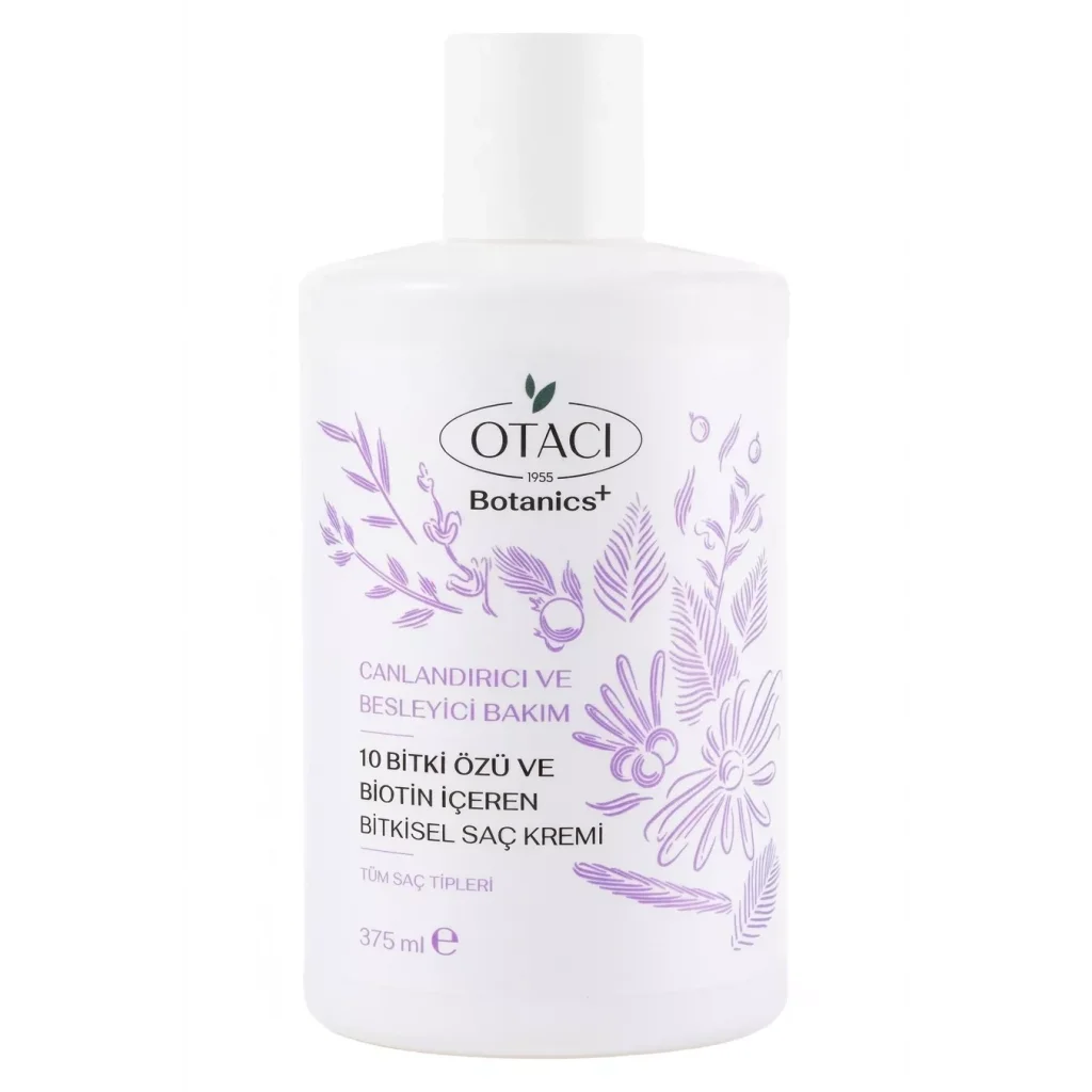Otacı Botanics+ Bitkisel Saç Kremi Canlandırıcı Besleyici 375 ml