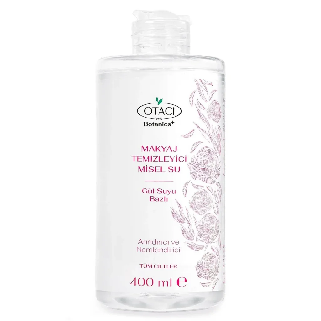 Otacı Gül Suyu Bazli Doğal Micellar Makyaj Temizleme Suyu 400 ml