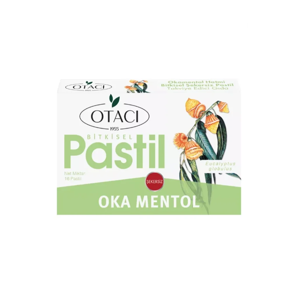 Otacı Oka Mentol Diyet Pastil 16 Adet