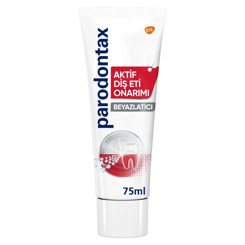 Parodontax Aktif Diş Eti Onarımı Beyazlatıcı Diş Macunu 75 ml