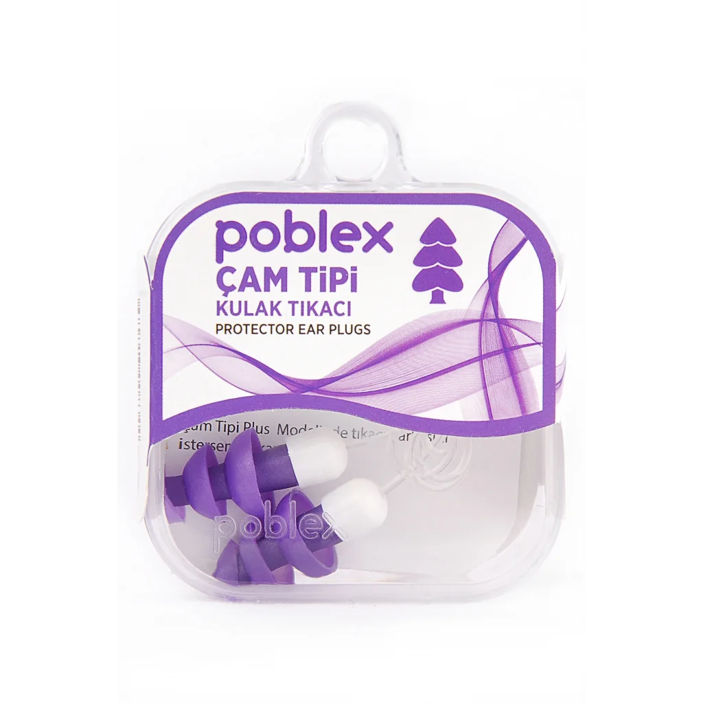 Poblex Çam Tipi Kulak Tıkacı - Large