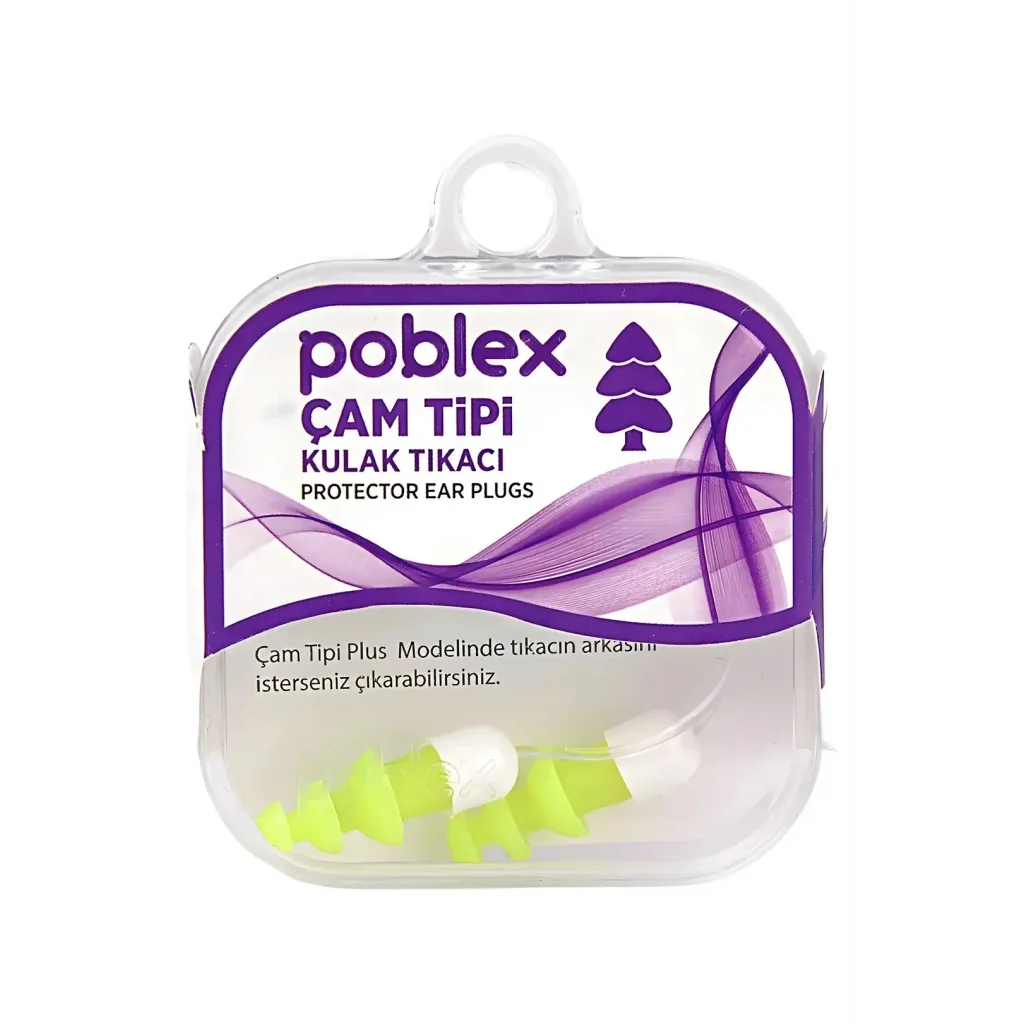 Poblex Çam Tipi Kulak Tıkacı - Small