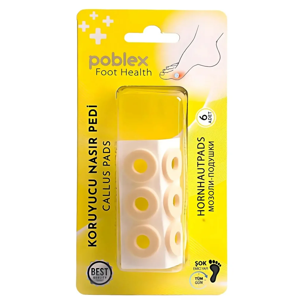 Poblex Koruyucu Nasır Pedi 6 Adet