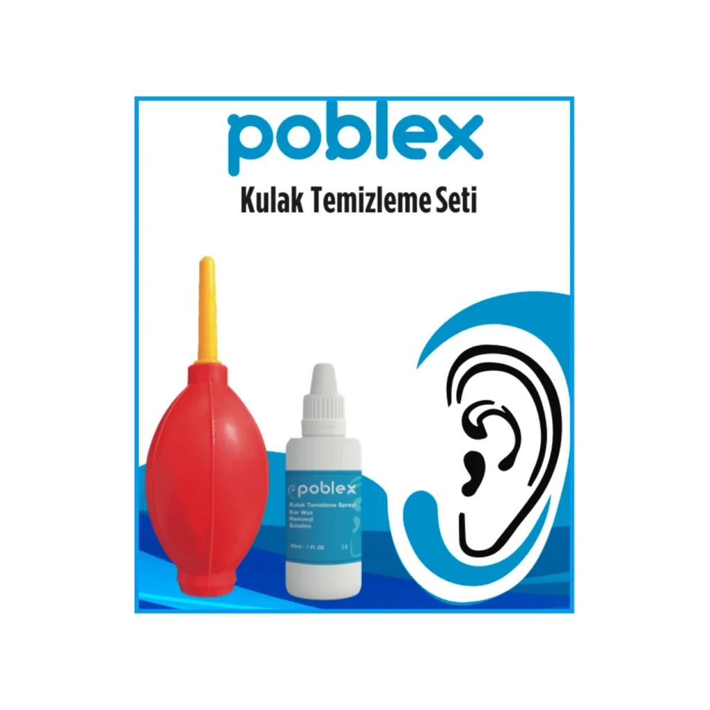 Poblex Kulak Temizleme Seti Pompalı