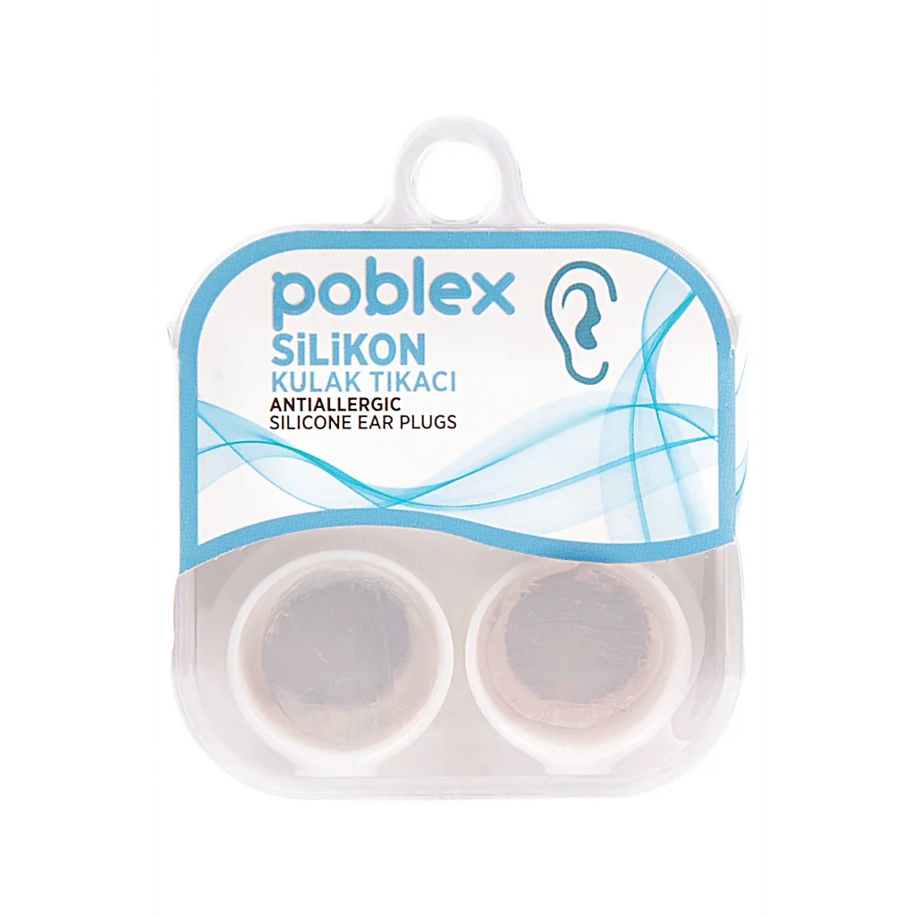 Poblex Silikon 4lü Kulak Tıkacı