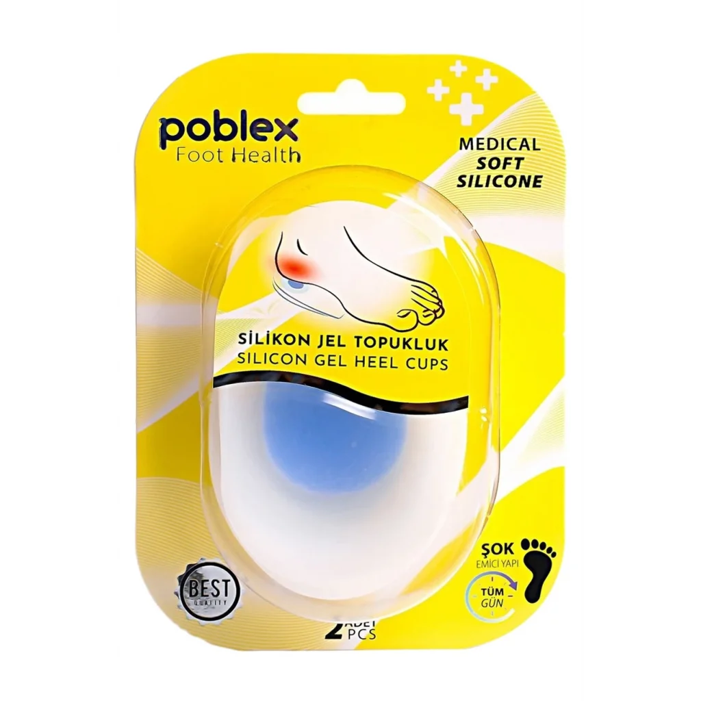 Poblex Silikon Jel Topukluk - Medium