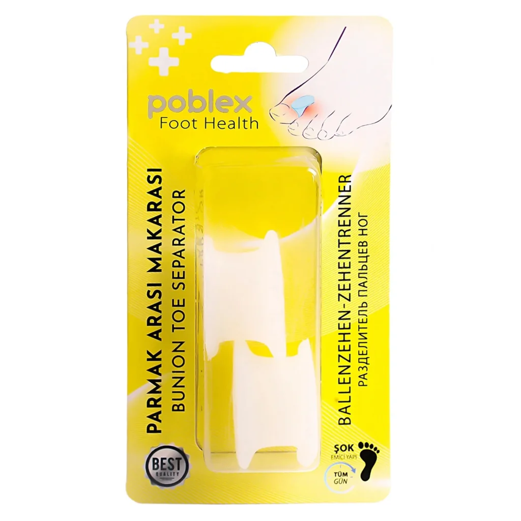 Poblex Silikon Parmak Arası Makara - Medium