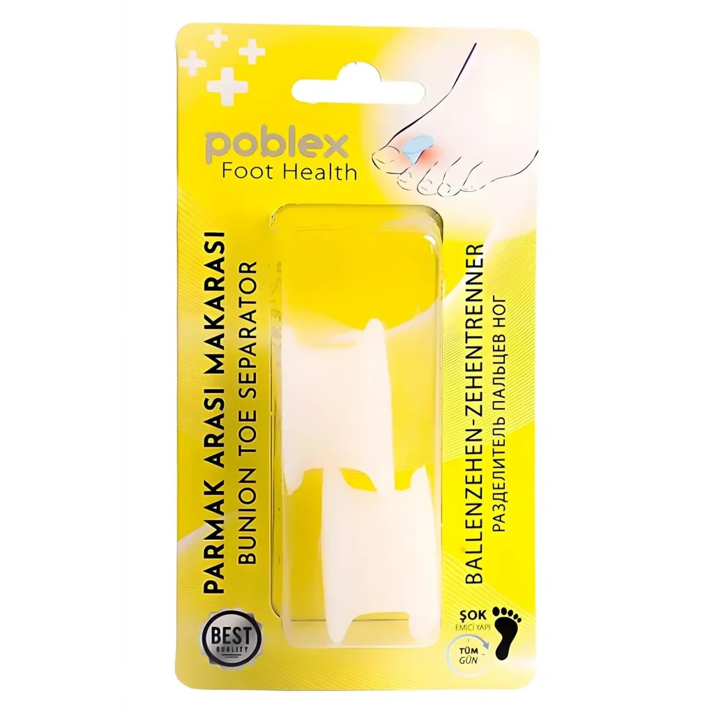 Poblex Silikon Parmak Arası Makara - Small