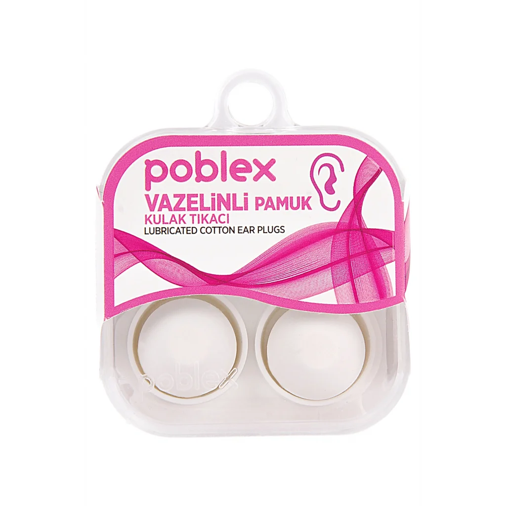 Poblex Vazelin Kulak Tıkacı 2li