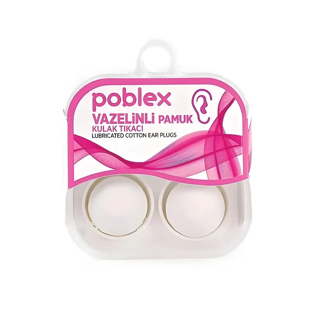 Poblex Vazelinli Kulak Tıkacı 4lü