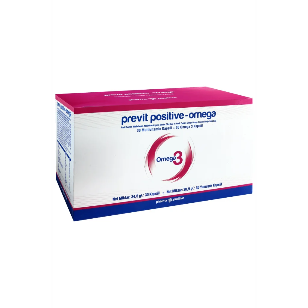 Previt Positive-Omega 30+30  Kapsül