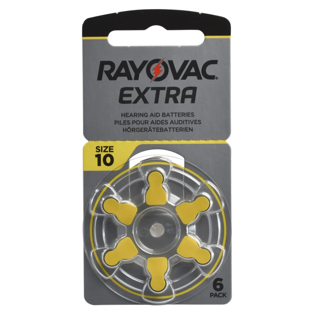 Rayovac 10 Numara İşitme Cihazı Pili 6lı
