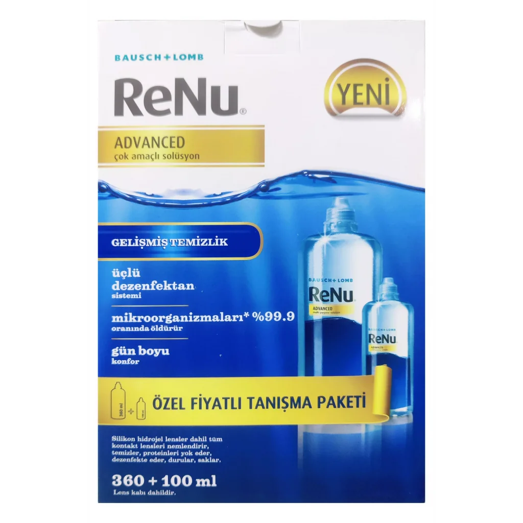 Renu Advanced Lens Solüsyon 360 ml + 100 ml