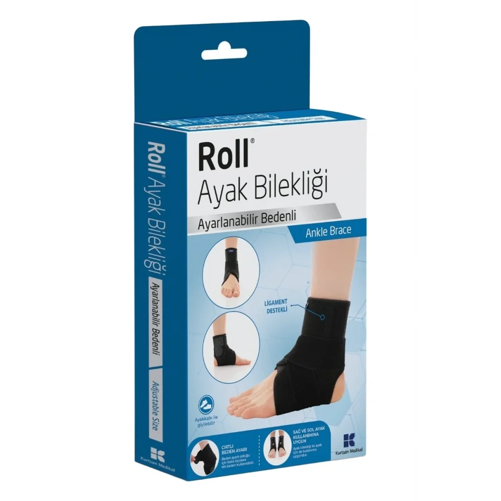 Roll Ayarlanabilir Ayak Bilekliği