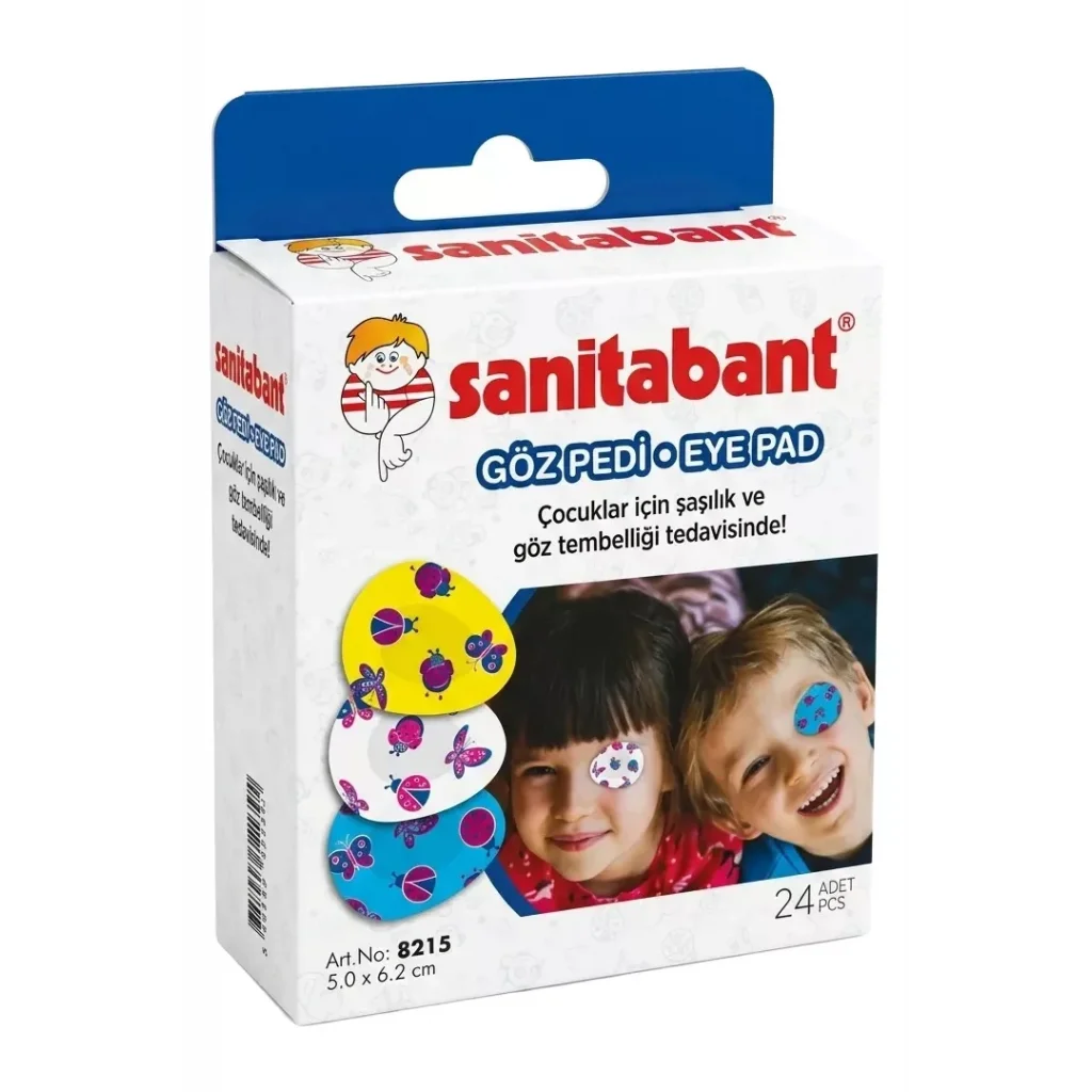 Sanitabant Çocuk Göz Pedi 24lü