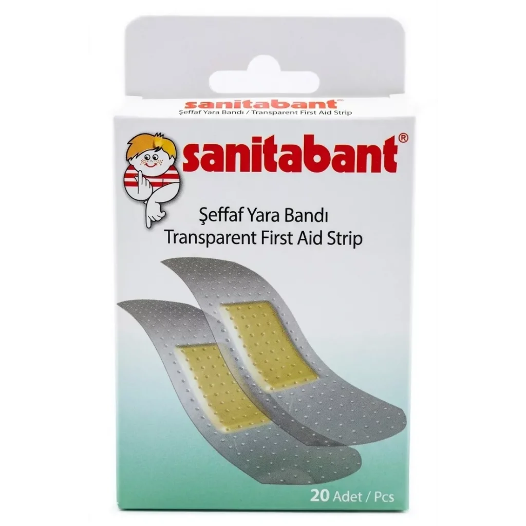 Sanitabant Şeffaf Yara Bandı 20li (610)