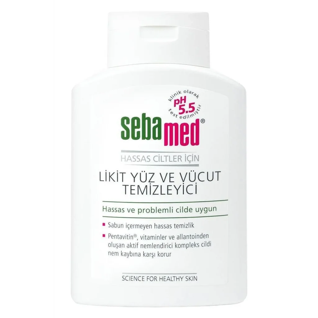 Sebamed Likit Yüz ve Vücut Temizleyici 200 ml