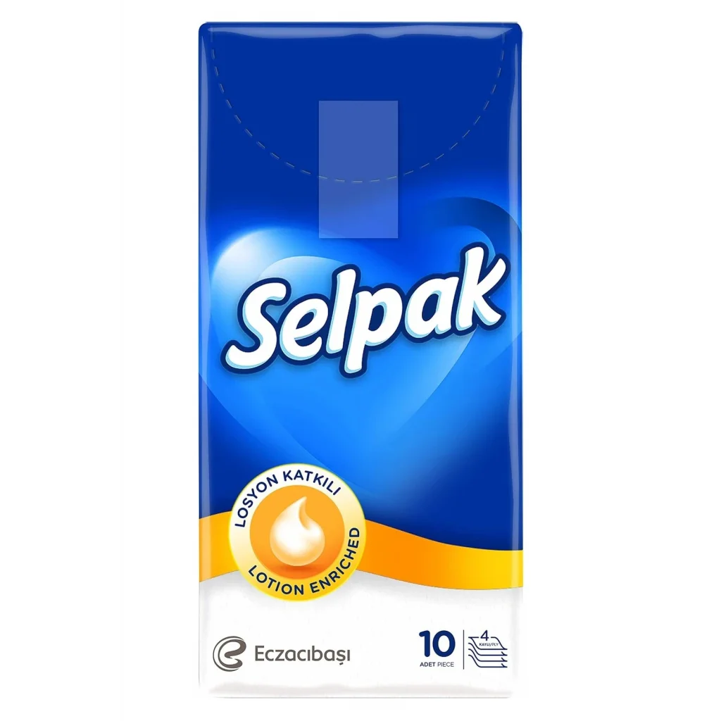 Selpak Losyonlu Mendil 10lu