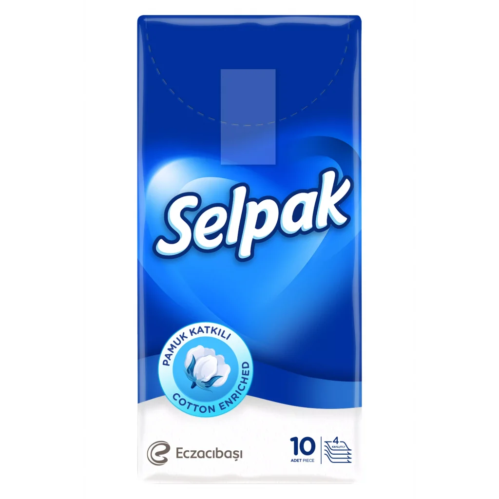 Selpak Mendil Sade 10lu