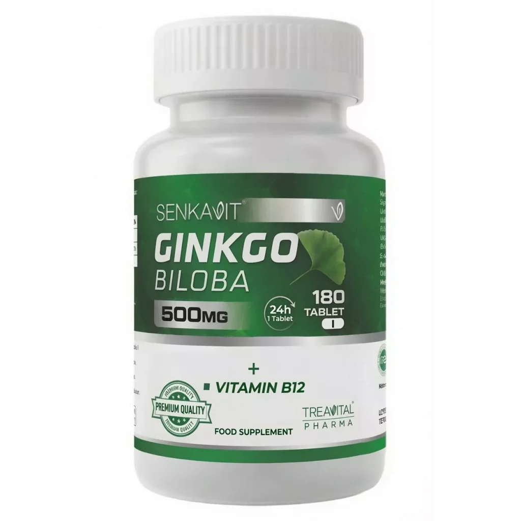 Senkavit Ginko Biloba B12  180 Tablet