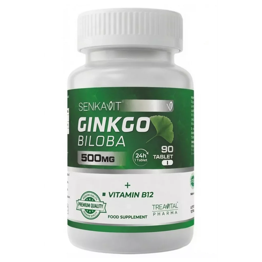 Senkavit Ginko Biloba ve B12 İçeren 90 lı Tablet