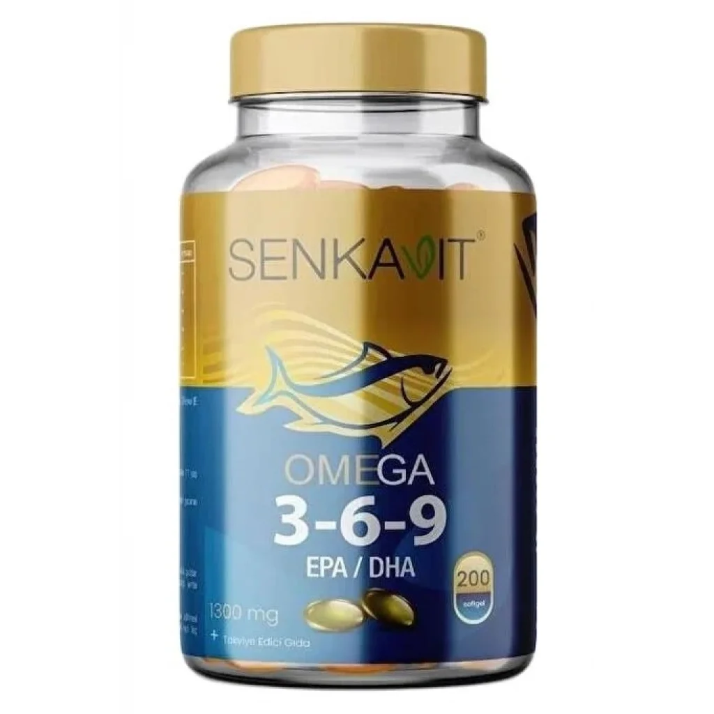 Senkavit Omega 3-6-9 1300 mg 200 Softjel