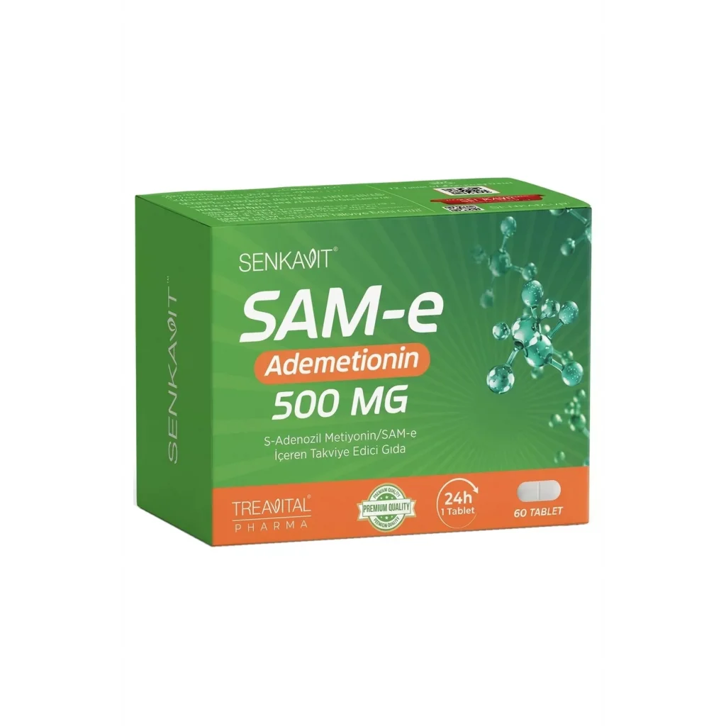 Senkavit S-adenozil Metiyonin Sam-e 60 Tablet