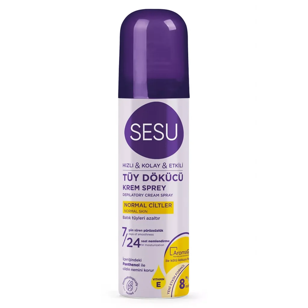 Sesu Tüy Dökücü Sprey Normal Ciltler 150 ml